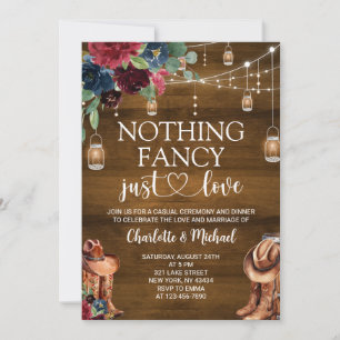Invitation Rien de Fantastique, Juste de l'Amour, Mariage Rus