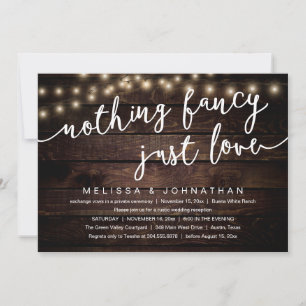Invitation Rien de Fantastique, Juste de l'Amour, Réception d