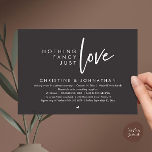 Invitation Rien de Fantastique, Juste de l'Amour, Réception d