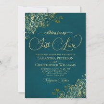 Rien de Fantastique Juste l'Amour Mariage Turquois