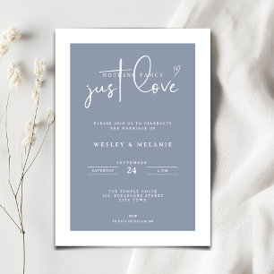 Invitation Rien de Fantastique Juste un Élégant Mariage Pouss
