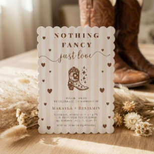 Invitation Rien de Fantastique Juste un Mariage Occidental Ru
