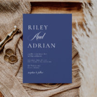 RILEY Cobalt Blue Mariage