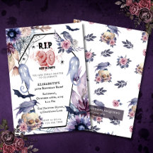 RIP 20 Anniversaire Gothique Halloween Jalon funér