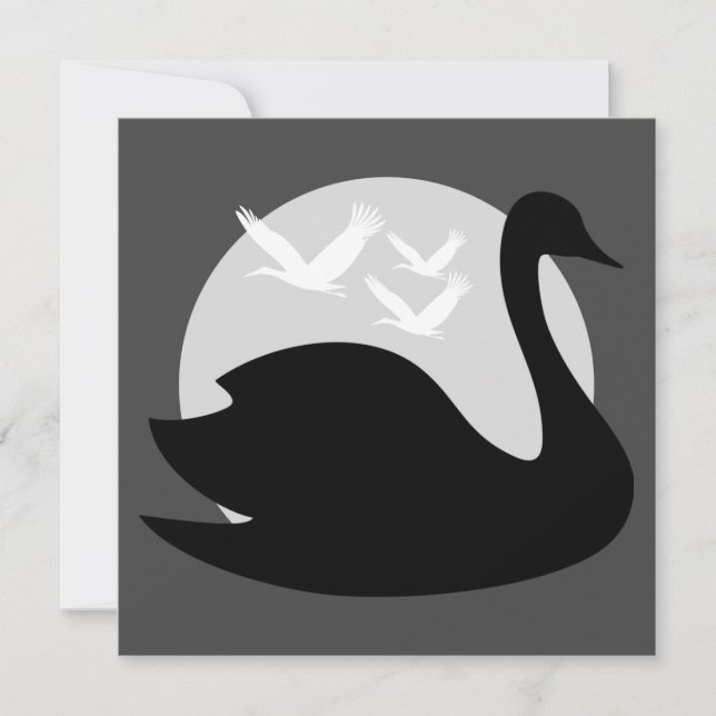 Invitation Risque de queue pour les noirs (Devant)