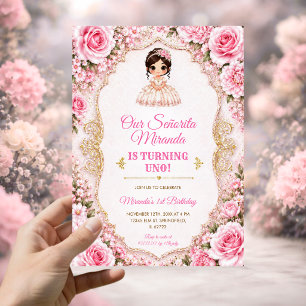 Invitation Robe de fête mexicaine de première année Señorita