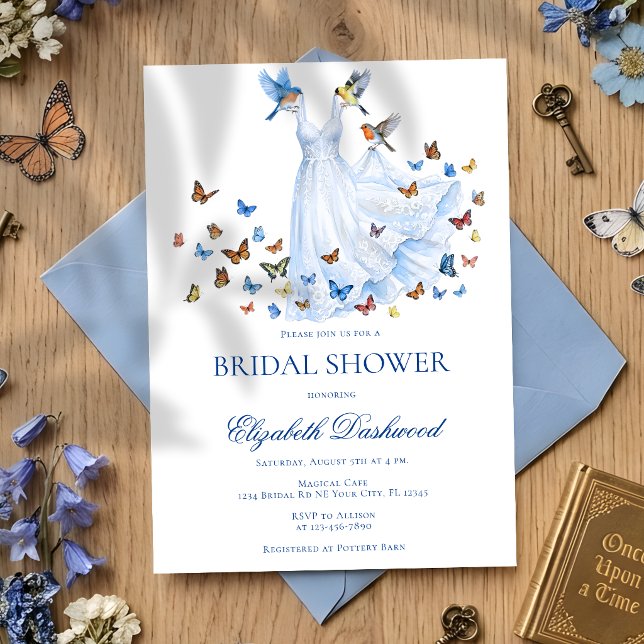 Invitation Robe de princesse de conte de fée capricieuse pour (Créateur téléchargé)