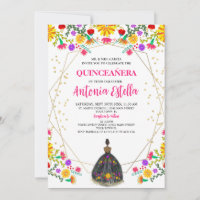 Robe de princesse noire pour fête mexicaine de Qui