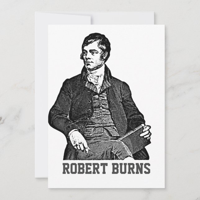 Invitation Robert Burns (Devant)