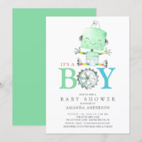 Robot mignon C'est un Baby shower garçon