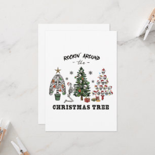 Invitation Rocher Autour De L'Arbre De Noël