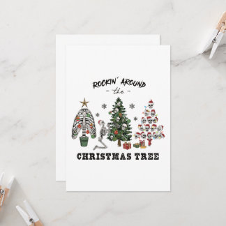 Invitation Rocher Autour De L'Arbre De Noël