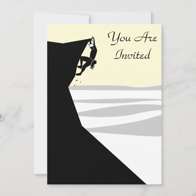 Invitation Rock Climat 1 (Devant)