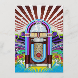 Invitation Rockin' Around the Clock Party - SRF