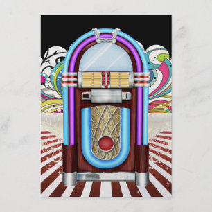 Invitation Rockin' Around the Clock Party - SRF