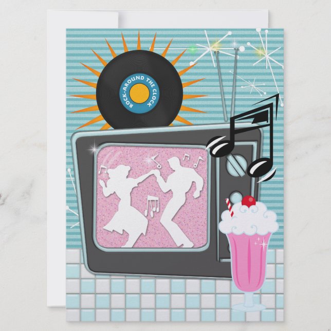 Invitation Rockin autour de l'horloge - SRF (Devant)