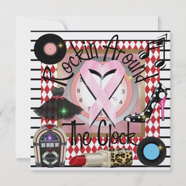 Invitation Rockin' for the Cure - SRF (Devant)