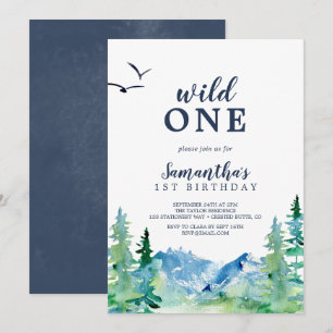Invitation Rocky Mountain Wild Un premier anniversaire