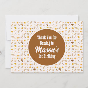 Invitation Rodéo bohémien Anniversaire Cowgirl Fête arc-en-ci