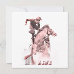 Invitation Rodeo Ride