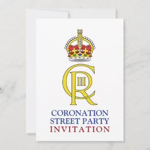 Invitation Roi Charles III Coronation Street