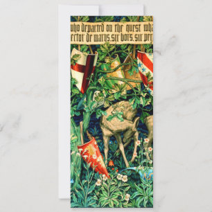 Invitation Roi médiéval Arthur William Morris