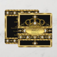 Roi Prince Reine Royal Or Diamant Couronne Fête