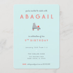 Invitation Roller Skate