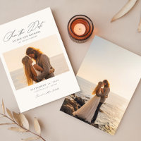 Romance Côtière Moderne Photo Mariage Sauvez la Da