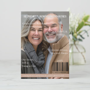 Invitation Romance de couverture du magazine Love in Retireme