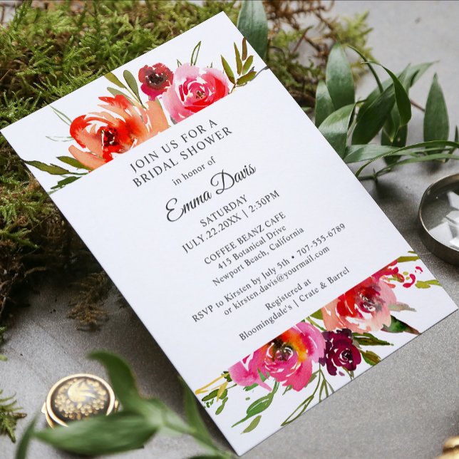 Invitation Romance rayonnante | FÊTE DES MARIÉES (Créateur téléchargé)