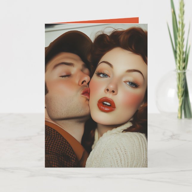Invitation Romance vintage (Devant)