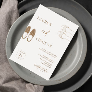 Invitation Romantique Riche Vintage Filipino Attique Mariage