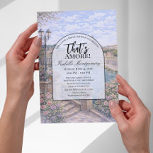 Rome Italian Themed Bridal Shower