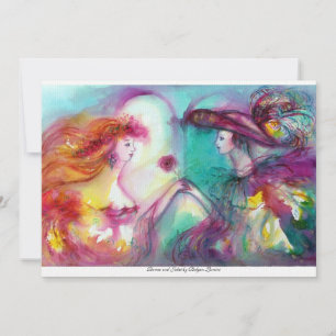 Invitation ROMEO ET JULIET Amoureux romantiques