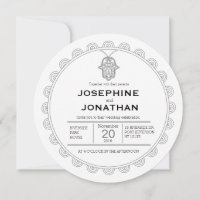 invitation ronde hamsa