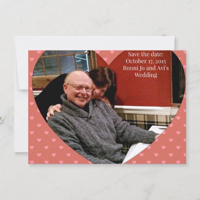 Invitation Ronni et Avi (Devant)