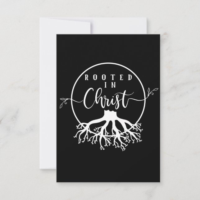 Invitation Rooted in Christ (Devant)