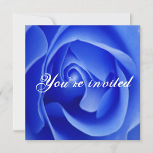 invitation rose bleue