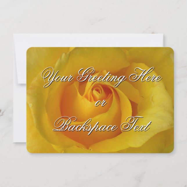 Invitation rose Carte RSVP personnalisée Rose Jaun (Devant)