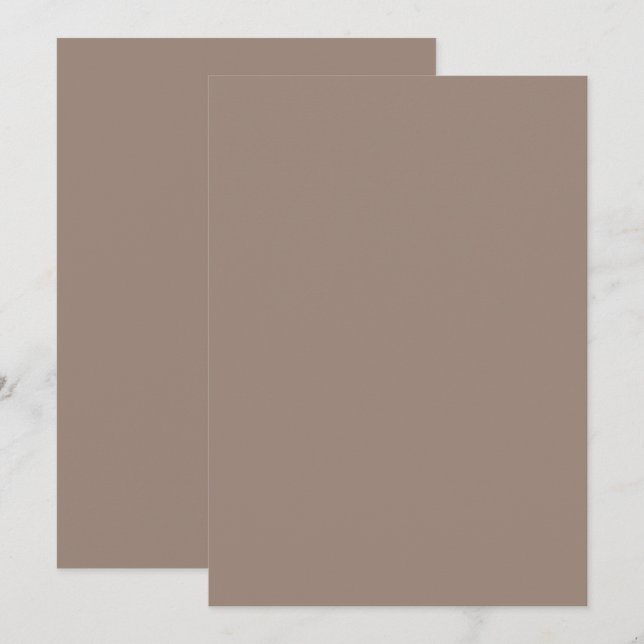 Invitation Rose chaud Dusty Arrière - plan - Mariage Design (Devant / Derrière)