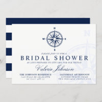 Rose Compass | Fête des mariées thématique marine