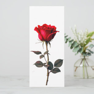 Invitation Rose d'amour