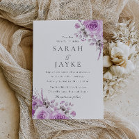 Rose de lavande moderne tendance Boho Mariage Flor