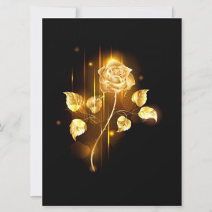 Invitation Rose d'or ( rose d'or )