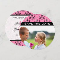 Rose et noir votre photo Mariage de lustre rose