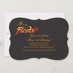 Invitation Rose Fiesta