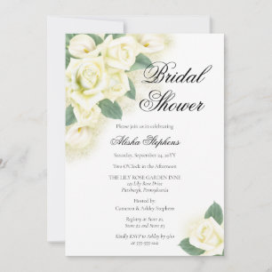 Invitation rose Floral Bouquet de nuptiale