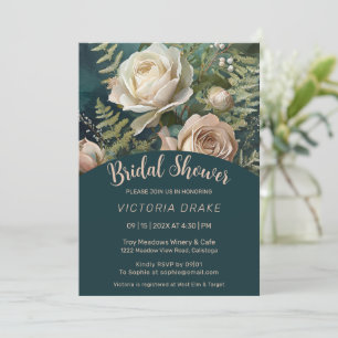 Invitation rose Garden Bridal Shower