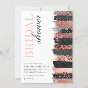 Invitation rose Gold Bridal Shower